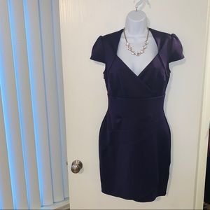 Guess Los Angeles Size 10 Purple Bodycon Dress